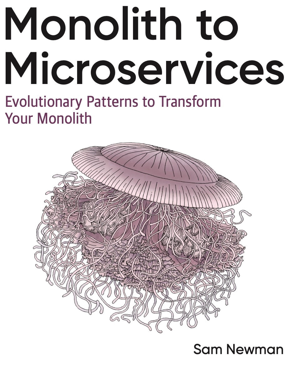Illustration inspired by Sam Newman's Monolith to Microservices
